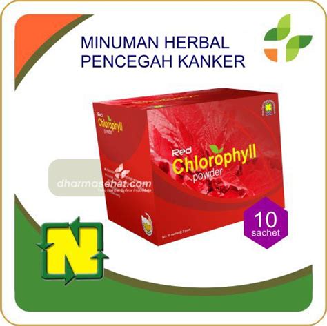 Red Chlorophyll Powder Pencegah Kanker Dharma Sehat