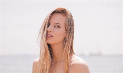 Blonde Looking At Viewer Model Portrait Women Hd Wallpaper