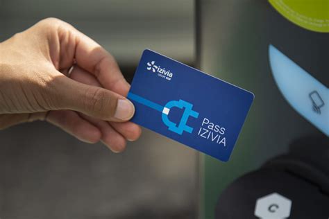 Pass Izivia La Carte De Recharge Pour Borne Lectrique