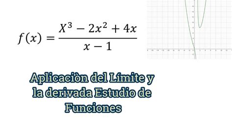 Estudio De Funciones Uso De Limites Y Derivadas Youtube