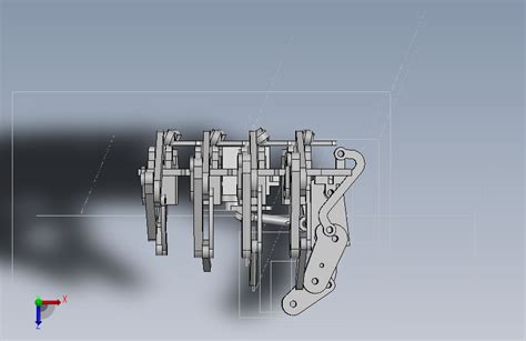 仿生机械手结构设计三维sw模型solidworks 2021模型图纸下载 懒石网