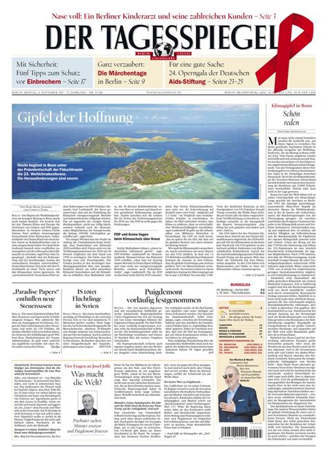 Der Tagesspiegel Zeitung Als EPaper Im IKiosk Lesen