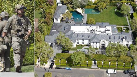 Federal Agents Raid Sean Combs Home In Holmby Hills Ca On March 25