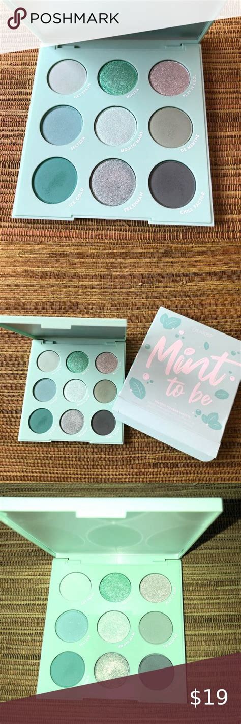 Sold Colourpop Mint To Be Palette Colourpop Just My Luck Palette