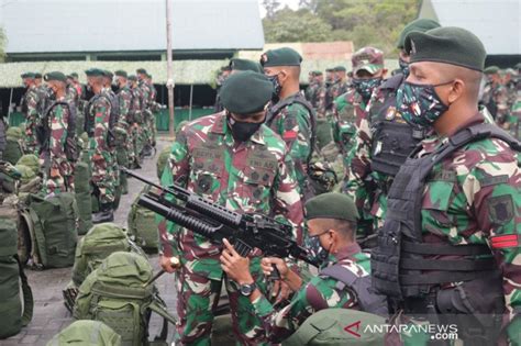 Personel Yonif Raider Raja Alam Dikirim Ke Papua Satgas Pamtas