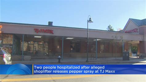 Shoplifter Allegedly Releases Pepper Spray Inside Brookline Tj Maxx