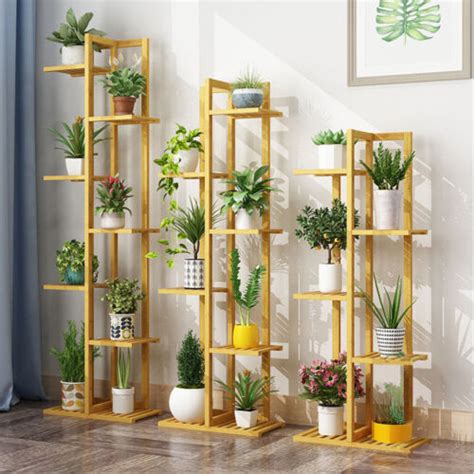 UNHO Professional Plant Stand Supplier Multi Tier Flower Rack For