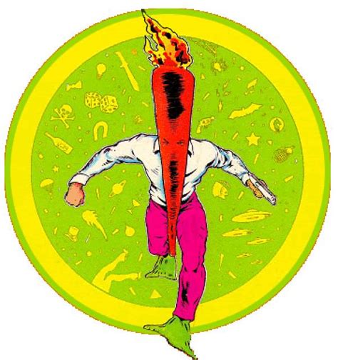 Flaming Carrot On Tmnt Back To The Sewers Flaming Carrot Comic Vine