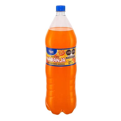 Refresco Great Value Sabor Naranja 2 L Walmart