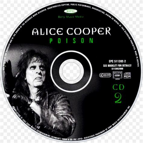 Alice Cooper Compact Disc Poison Album Greatest Hits, PNG, 1000x1000px ...