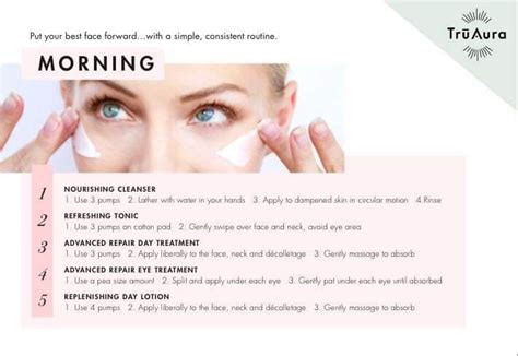 Morning Routine Best Face Products Skin Care Treatments Nourish