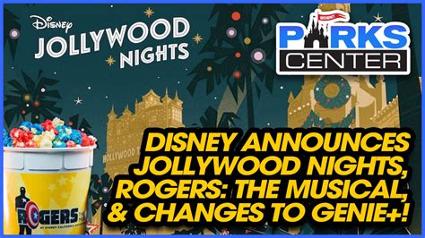 WATCH PARKSCENTER Disney Announces Jollywood Nights Universal