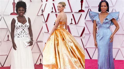 Oscars 2021 Red Carpet: All the Fashion, Outfits & Looks | Glamour