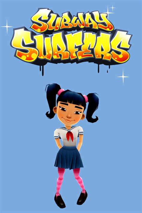 Personagem de jogo Android Subway Surfers surfistas de metrô harumi