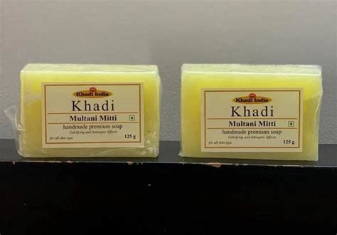 Solid Multani Mitti Handmade Khadi Soap Set At Rs 27 Piece In New Delhi