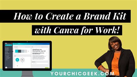 How To Create A Brand Kit With Canva For Work 2018 Youtube