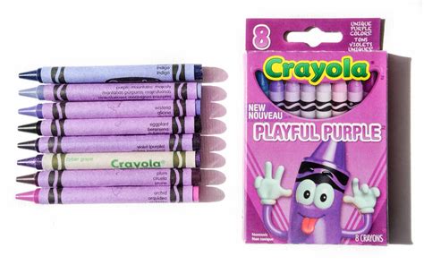 8 Count Crayola Tip Collection Crayons Whats Inside The Box Jennys