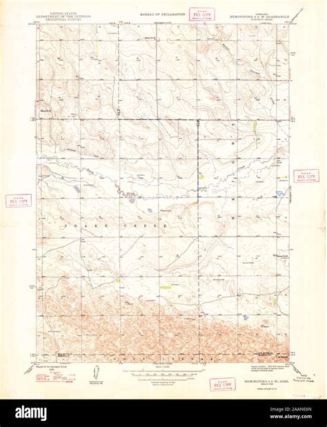 Map of hemingford nebraska hi-res stock photography and images - Alamy