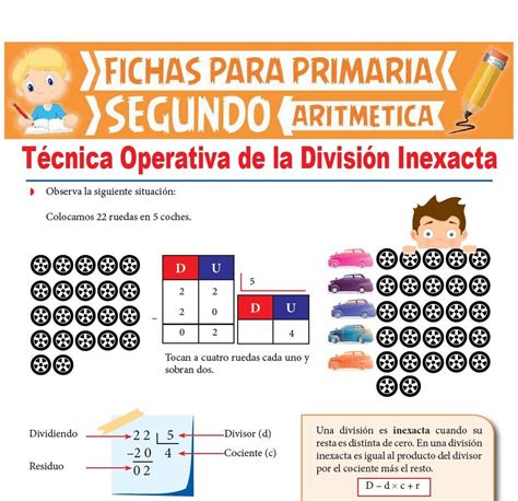 T Cnica Operativa De La Divisi N Inexacta Segundo De Primaria