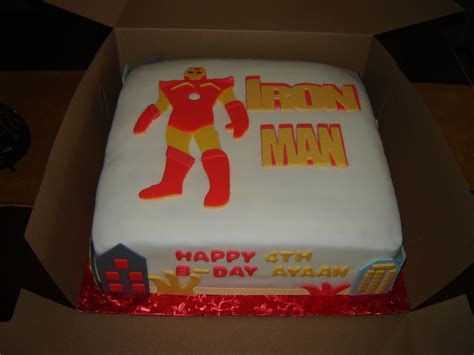 Iron Man Birthday Cake Cakecentral