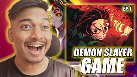 Finally Playing Demon Slayer Game Ep 1 Bbfislive Demon Slayer