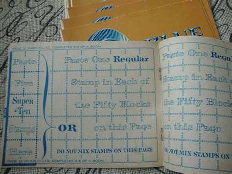 Blue Chip Stamps Booklets Certificates Lot Vintage Etsy