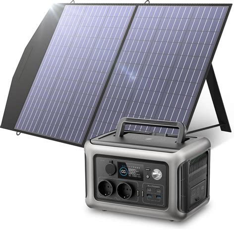 ALLPOWERS LifePO4 Solargenerator R600 299WH LifePO4 Batterij 2 X 600