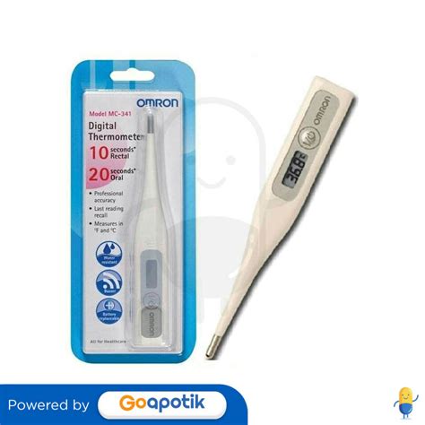 OMRON MC 341 DIGITAL THERMOMETER Kegunaan Efek Samping Dosis Dan