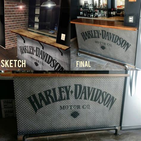 Harley Davidson Home Bar Ideas Homesea