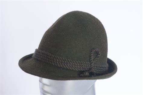 Oktoberfest German Hat Bavarian Hat Men's Fedora Size Medium 57 Khaki ...