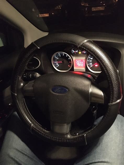 Оплётка на руль — Ford Focus II Hatchback, 2 л, 2010 года | аксессуары ...
