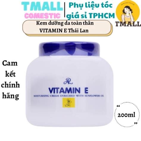 Kem Dưỡng ẩm Vitamin E Thái Lan Kem Vitamin E Thái Lan Nắp Xanh Chính