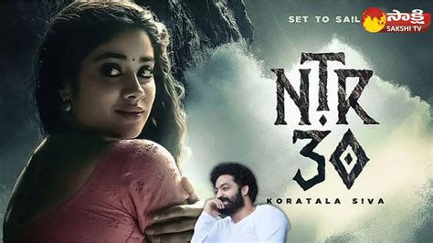 Ntr Movie Poster Released Ntr First Look Janhvi Kapoor Jr