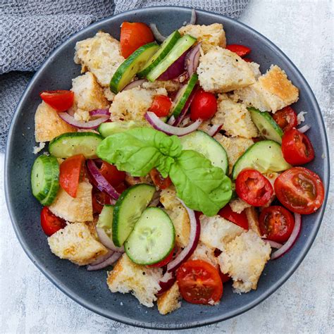 Tuscan Panzanella Italian Bread Salad