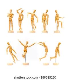 Set Sex Positions Kamasutra Wooden Dummy Stock Photo Edit Now 283804421
