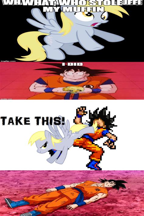 Goku Vs Derpy Hooves By Thegreatsaitama234 On Deviantart