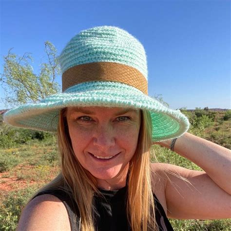 Easy Crochet Sun Hat Free Pattern Fosbas Designs