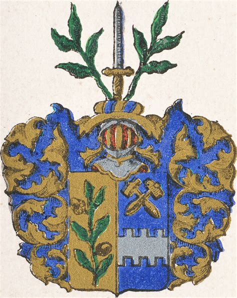 Gyllenschmidt Heraldik Stiernstedt Och Klingspors Vapenbok 1865