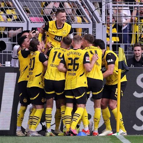 El Borussia Dortmund goleó al Darmstadt en la despedida de Marco Reus