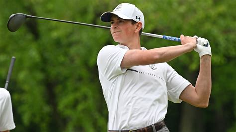 Derek Weaver Mens Golf Naval Academy Athletics