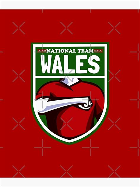 "Wales National Team Logo" Poster for Sale by Salukeart | Redbubble