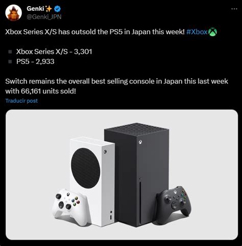 Xbox Series X S Supera En Ventas Al Ps En Jap N Levelup