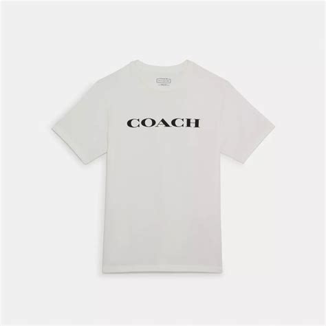 COACH OUTLET Essential T Shirt In Organic Cotton