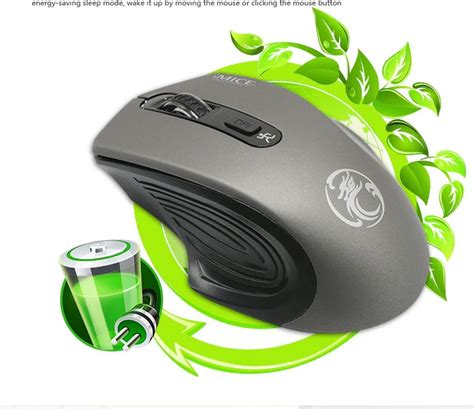 Wholesale Imice Silent Usb Wireless Mouse 2000dpi Receiver Optical