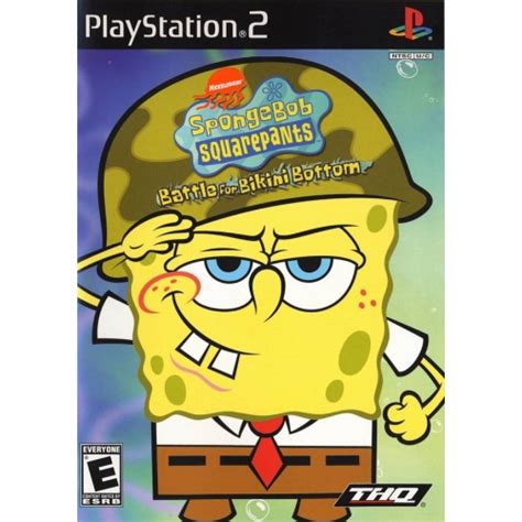 Bob Esponja Batalha Fenda do Biquini Playstation 2 PS2 em Português