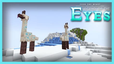 Ftb Legend Of The Eyes Snow Giraffes Village And Dungeon E