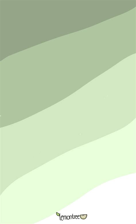 Simple Green Hues Wallpaper