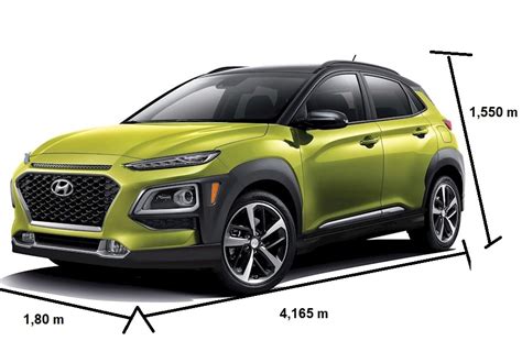 Agregar Medidas Hyundai Kona Mejor Esthdonghoadian