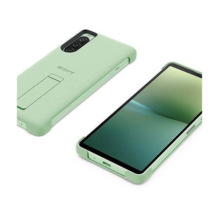 Official Sony Green Style Cover Stand Case Sony Xperia V