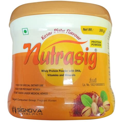 Nutrasig Kesar Pista Flavour Powder Uses Benefits Price Apollo